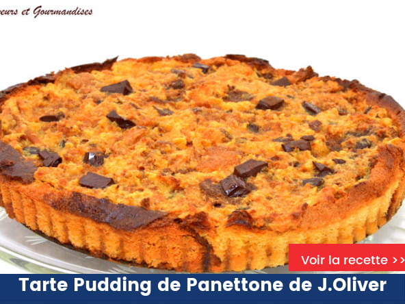 Tarte Pudding de Panettone de J.Oliver